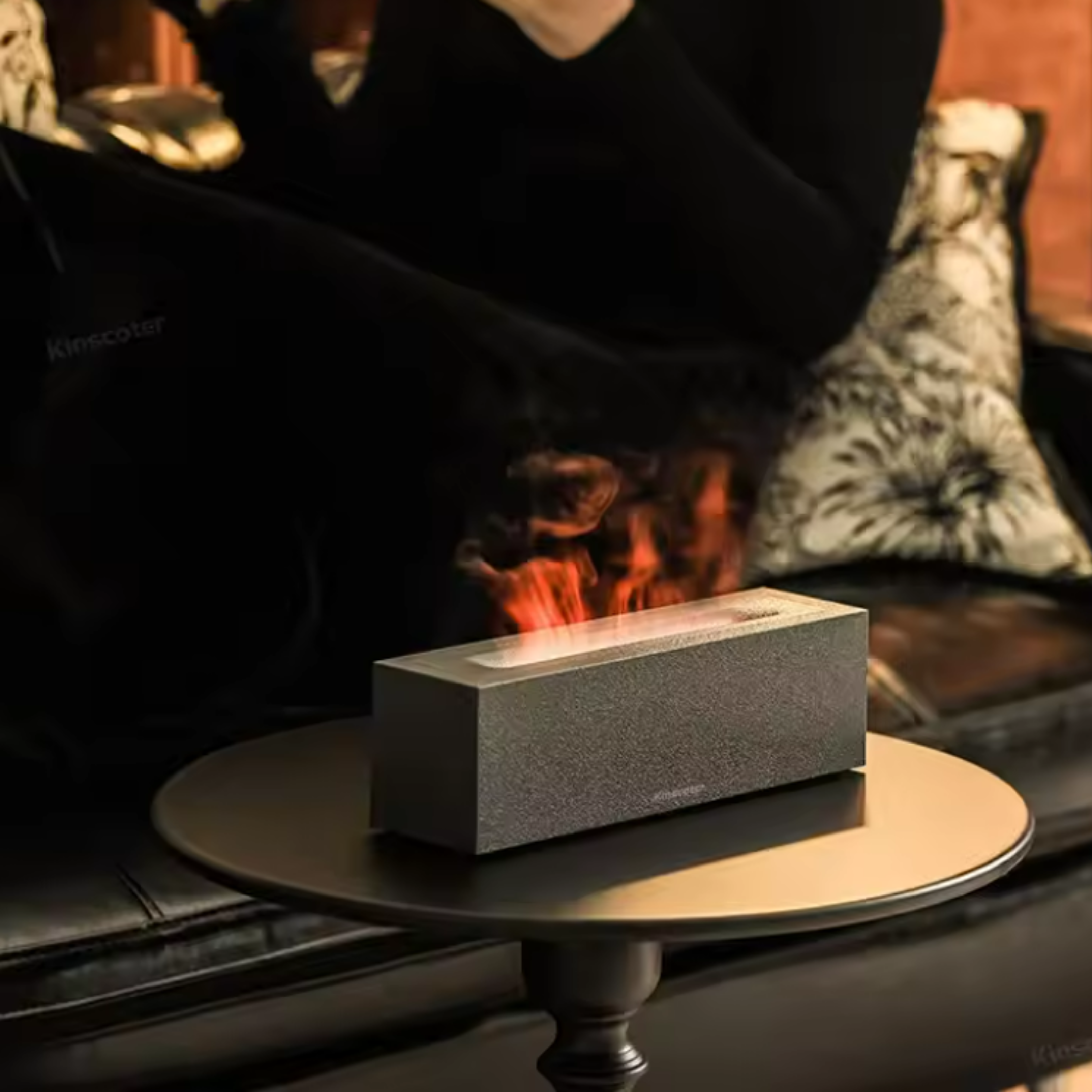 Premium LED Flame Aroma Diffuser & Humidifier