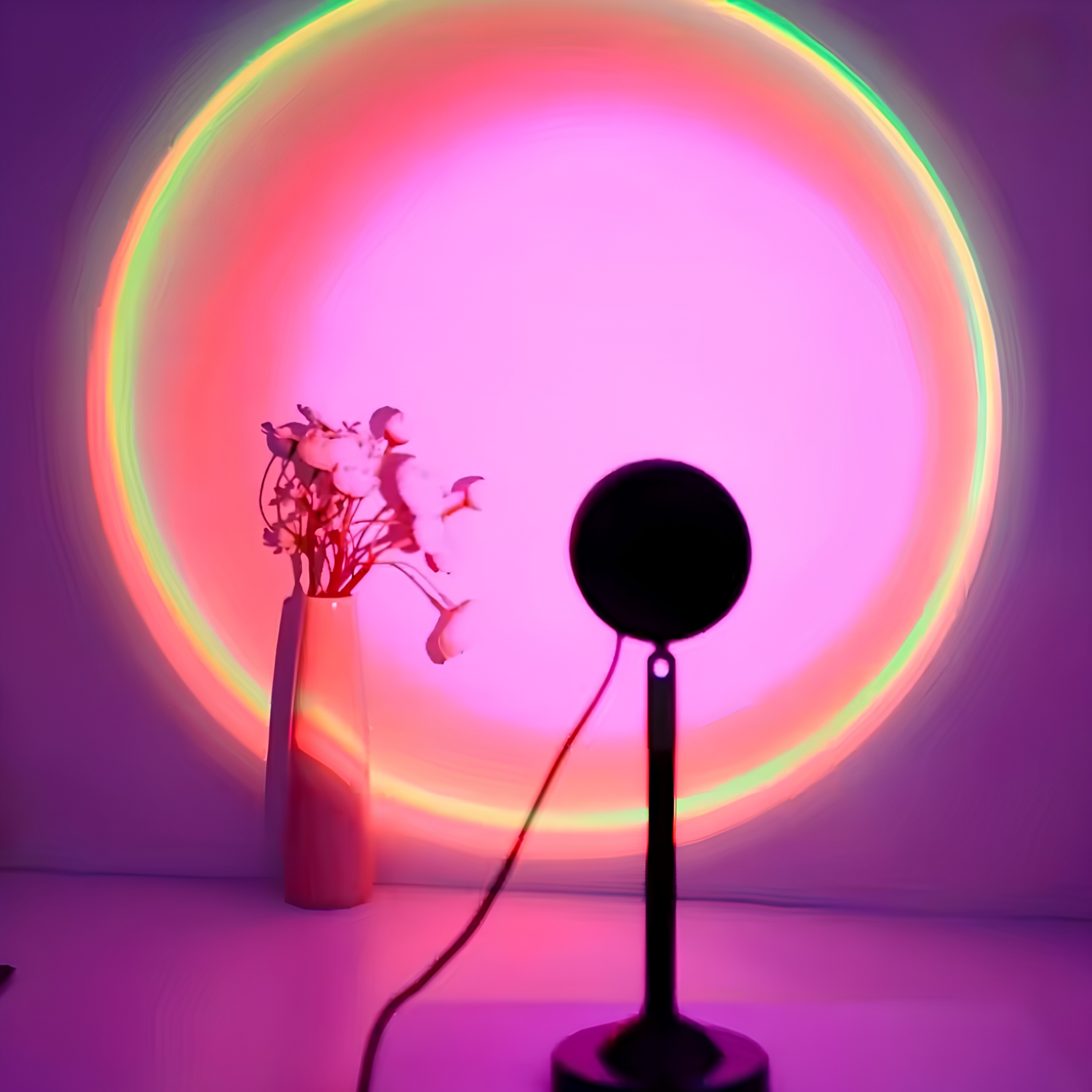 Smart APP Control 16-Color Sunset Projection Lamp