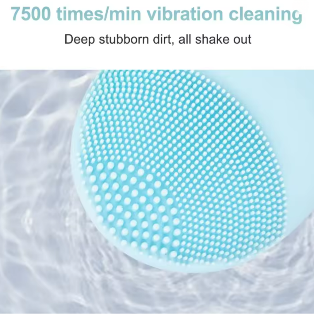 Ultra-Density Sonic Silicone Facial Cleansing Brush