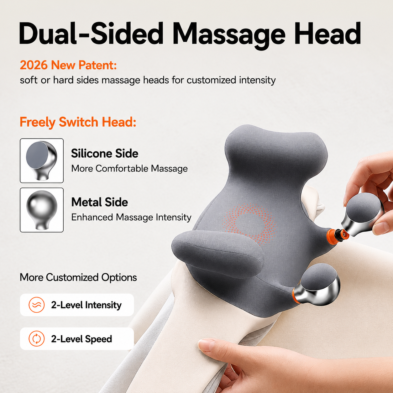 Portable Neck & Shoulder Massager with Heat