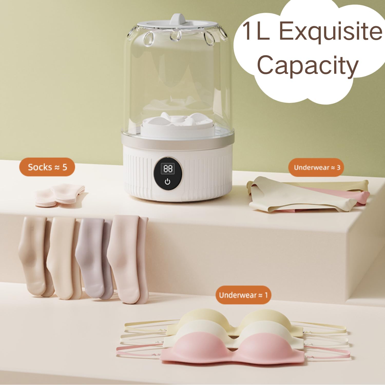 Portable Mini Washing Machine