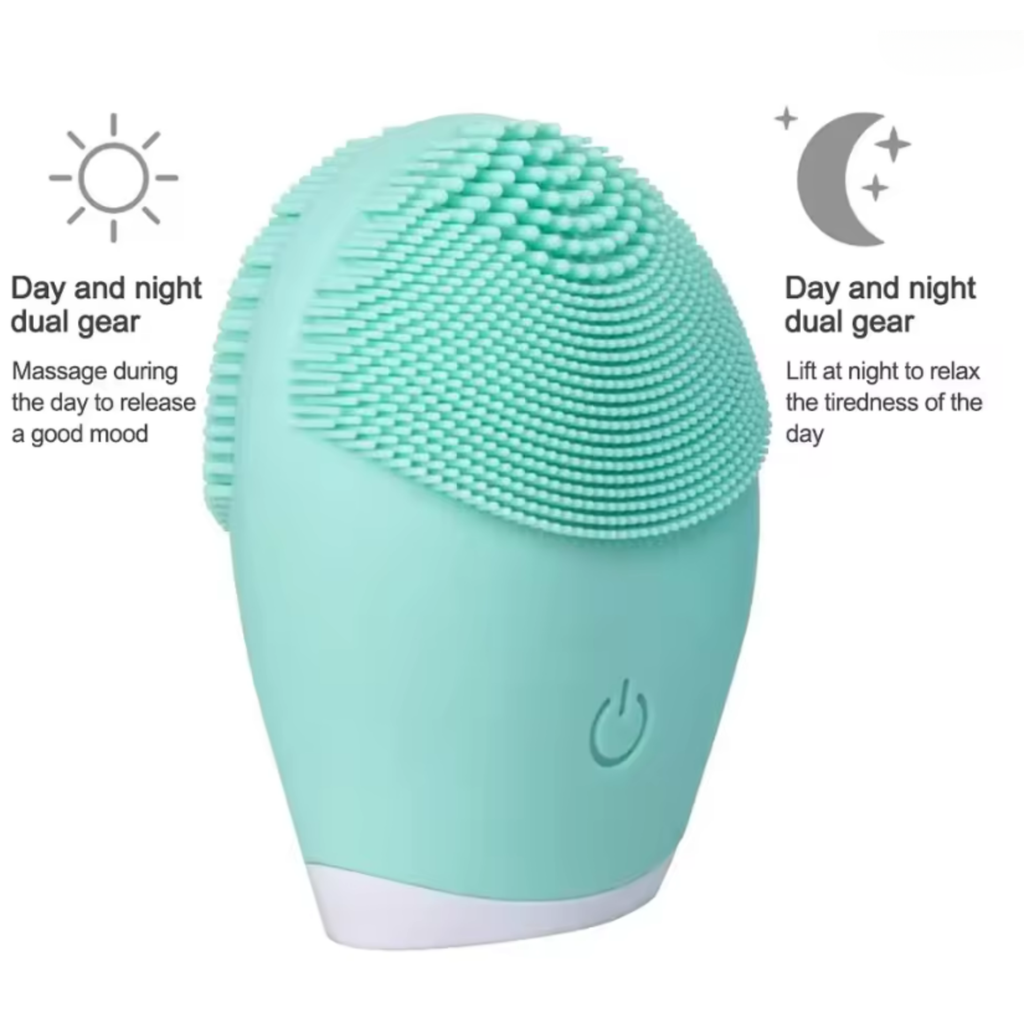 Ultra-Density Sonic Silicone Facial Cleansing Brush