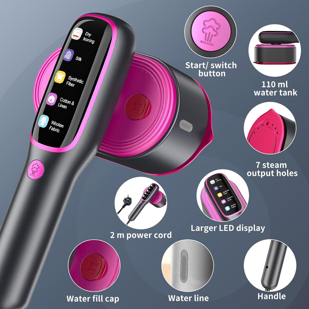 2-in-1 Handheld Steamer & Iron