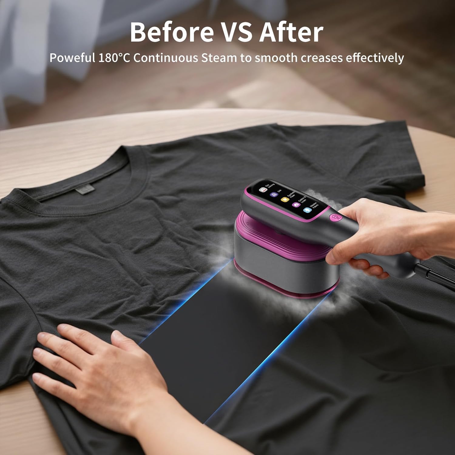 2-in-1 Handheld Steamer & Iron