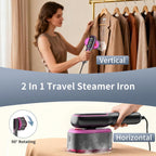 2-in-1 Handheld Steamer & Iron