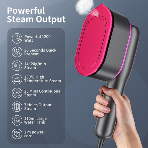 2-in-1 Handheld Steamer & Iron