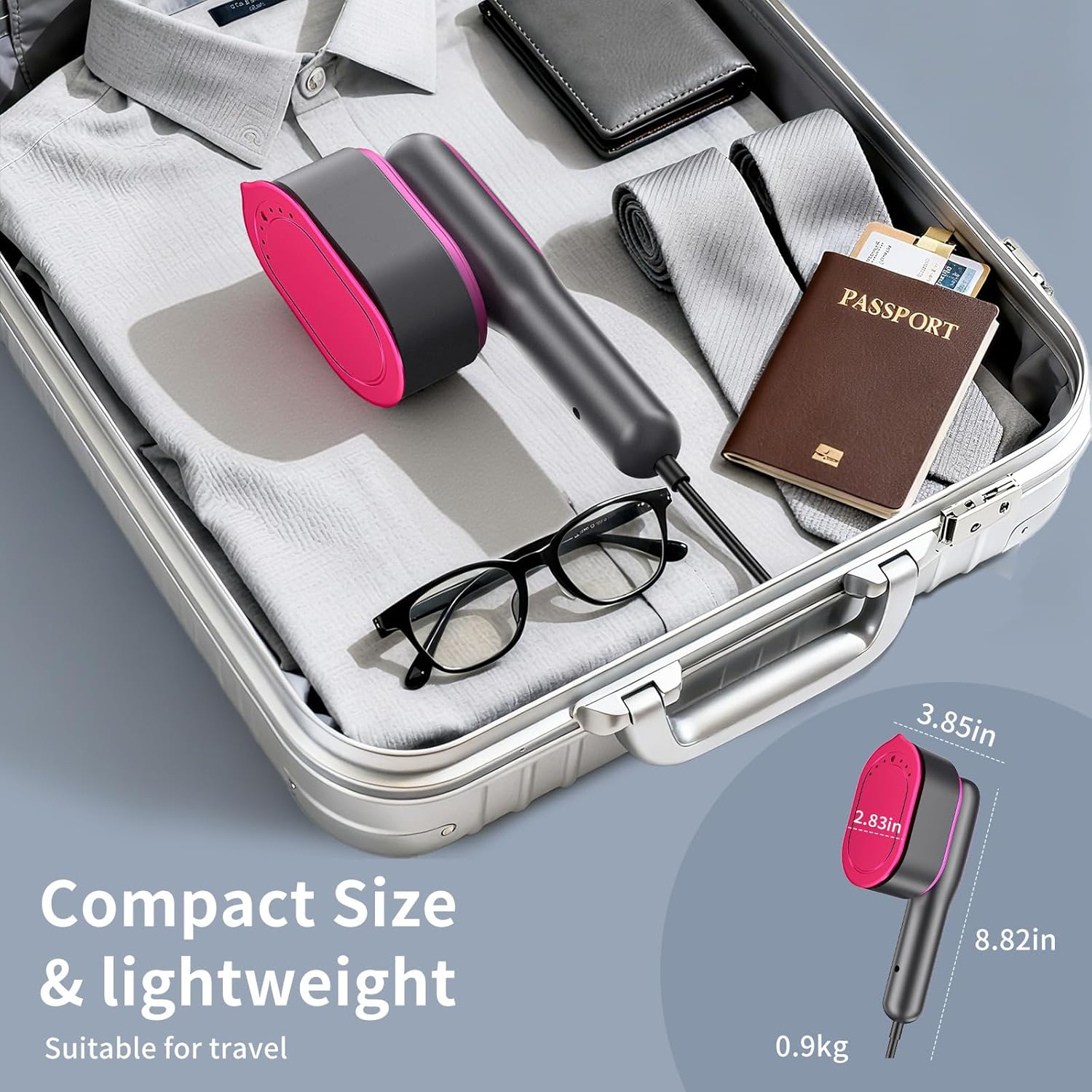 2-in-1 Handheld Steamer & Iron