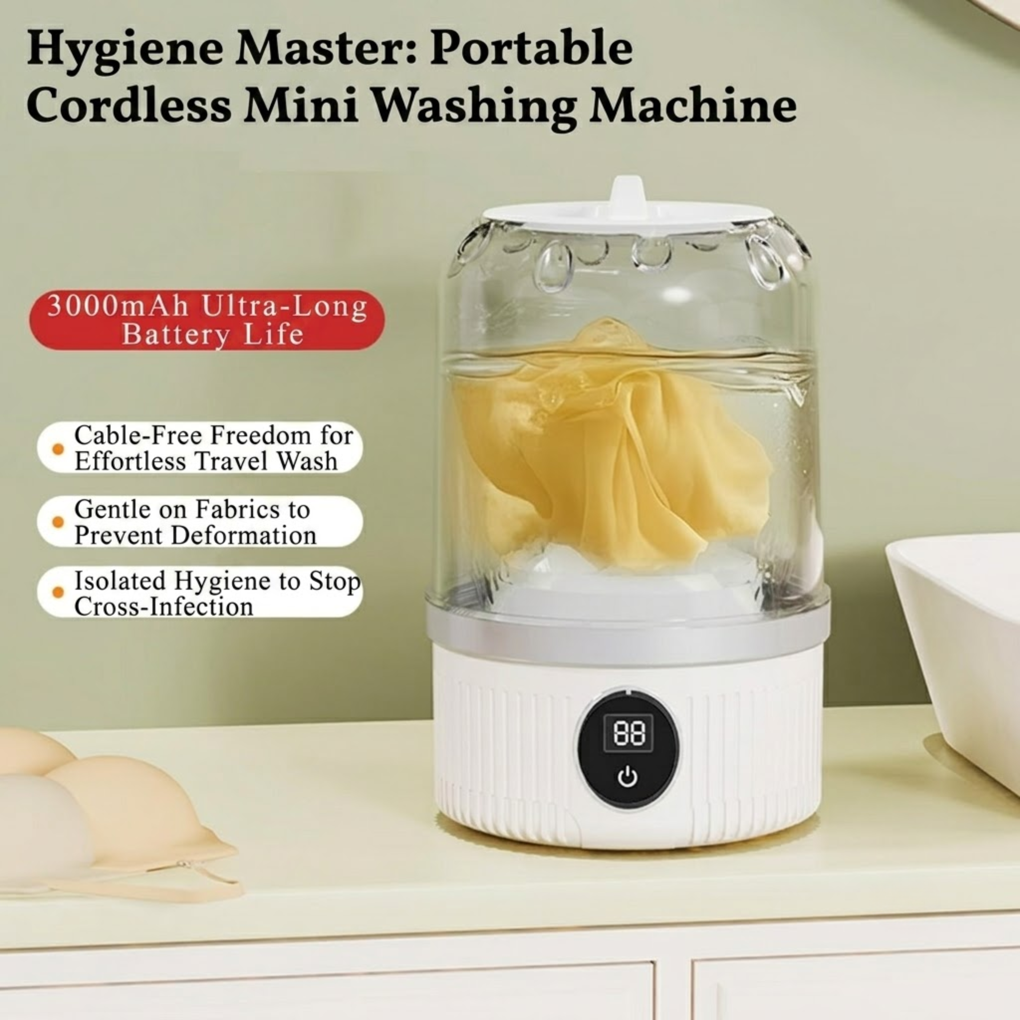 Portable Mini Washing Machine