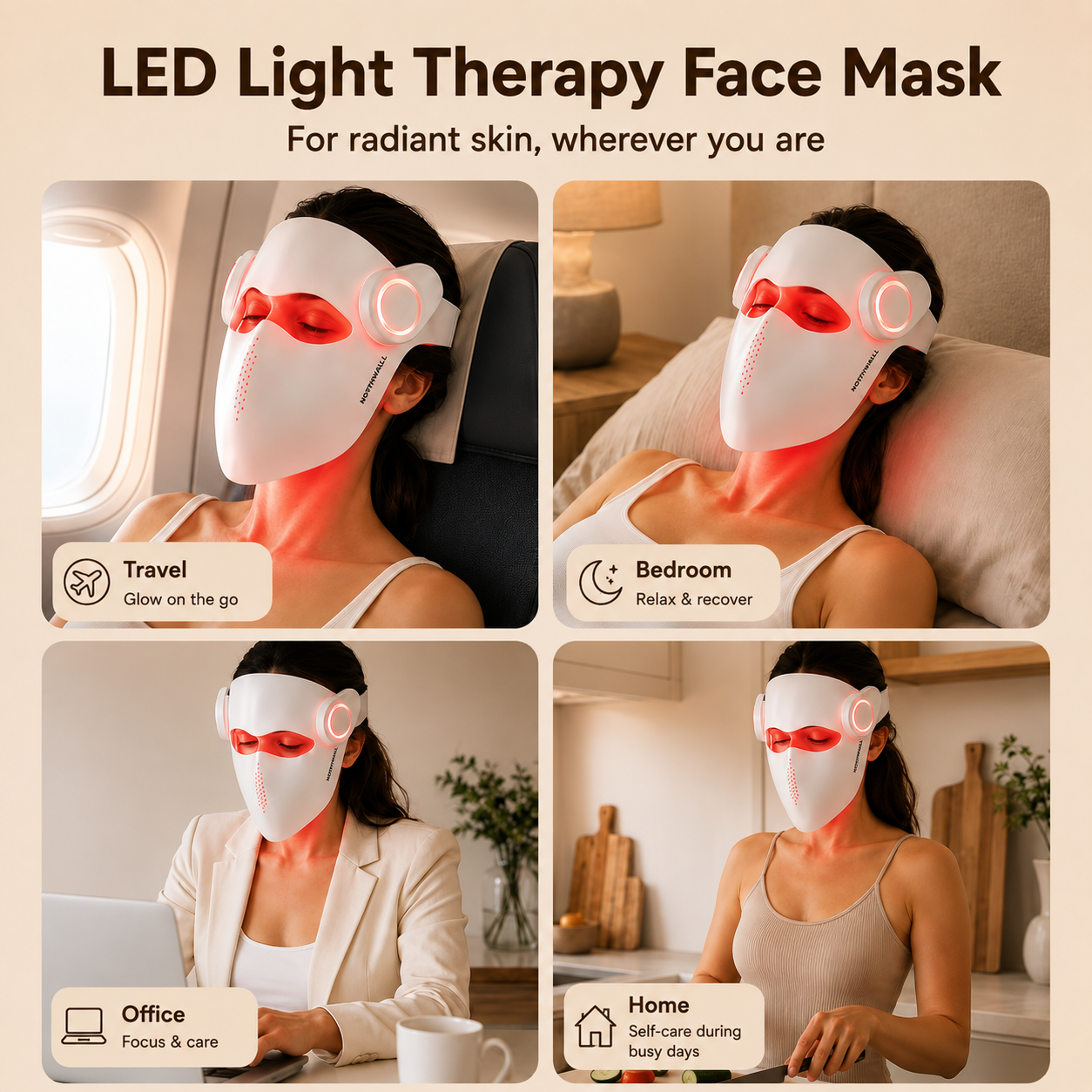 LED Light Therapy Face Mask